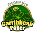 Caribbean progressive jackpot