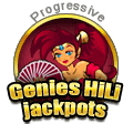 Genieshi-Lo progressive jackpot